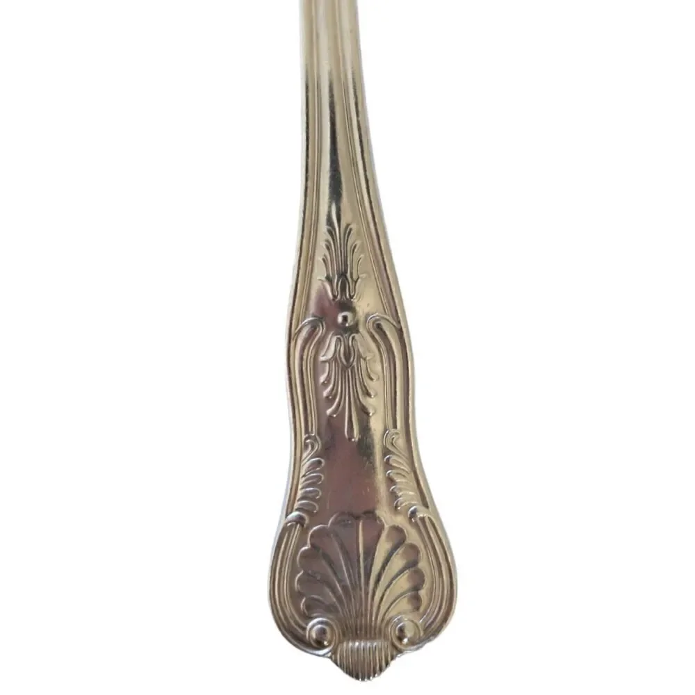 International Silver Co Dinner Fork Kings Pattern Silver Plate Flatware Single.‎